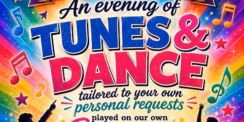 AN EVENING OF MUSIC REQUESTS & DANCE PLUS OPTIONAL INDIAN TAKE AWAY MEAL