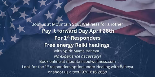 Pay if forward day for 1st Responders ! 
