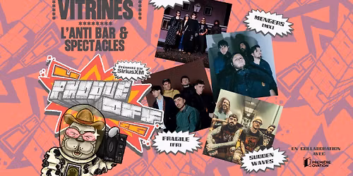 Baboune + Mengers + FRAGILE + Sudden Waves \/\/ Le Phoque OFF 