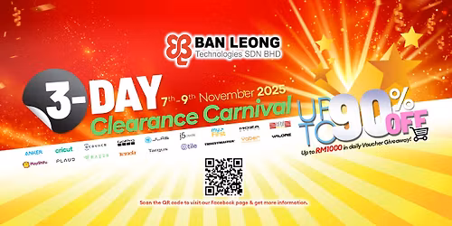 3-Day Clearance Carnival @ Ground Floor Atrium, IPC Shopping Centre