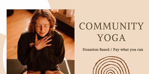 Donation Based Community Yoga