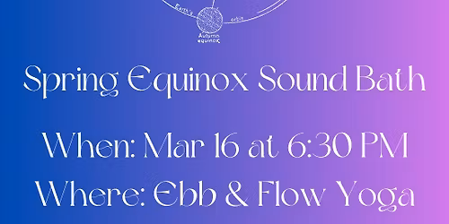 Spring Equinox Sound Bath