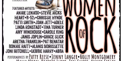 A TRIBUTE TO THE WOMEN OF ROCK