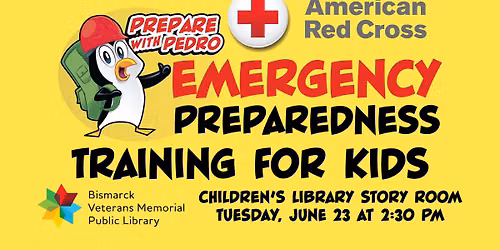 American Red Cross Presents Prepare with Pedro: Emergency Preparedness Training For Kids