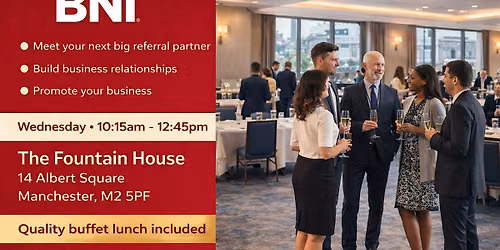 BNI  business referral networking - city centre