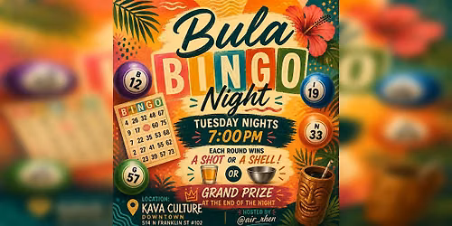 Bingo Night at Kava Culture