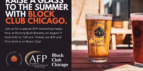 Block Club Chicago and AFP Networking Night