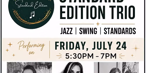 Stockbridge Music in the Park featuring Standard Edition Trio