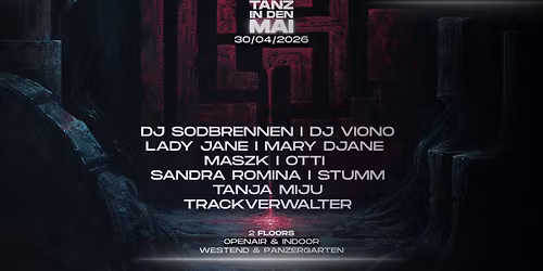 Taktlos \u2022 Tanz in den Mai \u2022 Openair & Indoor