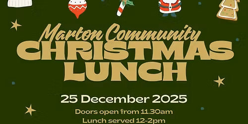 Marton Community Christmas Lunch 2025