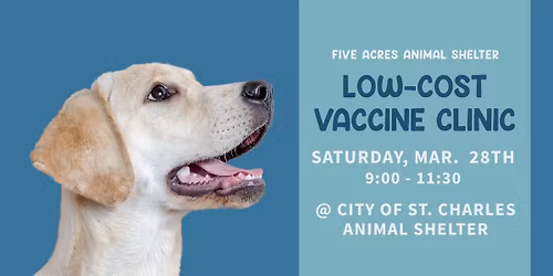 Low-Cost Vaccine & Microchip Clinic