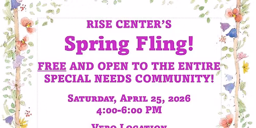 RISE Center's Spring Fling!