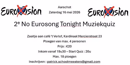 2de No Eurosong Tonight Muziekquiz