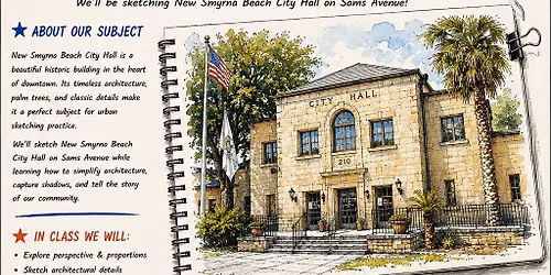 Urban Sketching NSB City Hall