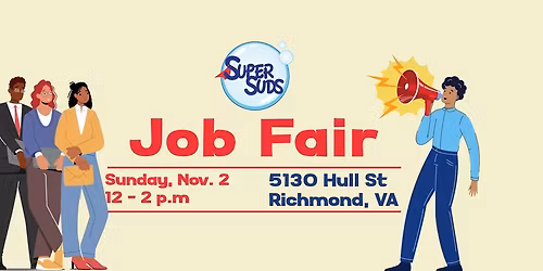 SuperSuds Job Fair