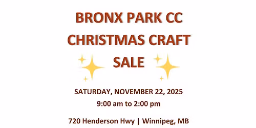 Bronx Park Christmas Craft Sale \/ Vendor Market