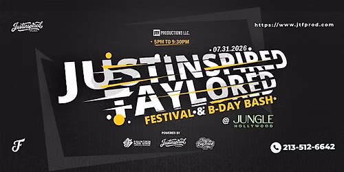 Justinspired Taylored Fest & B-Day Bash