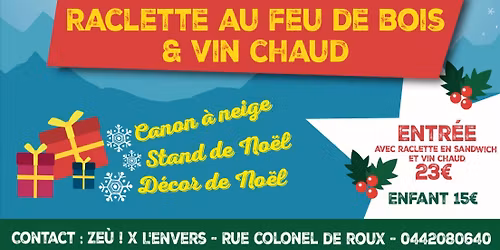 Raclette au feu de bois 