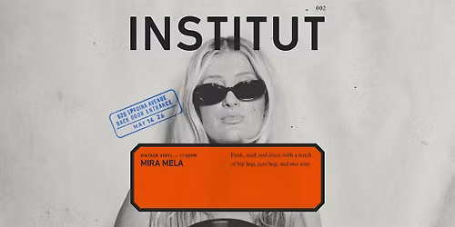 INSTITUT 002 | vintage vinyl | MIRA M\u00c9LA