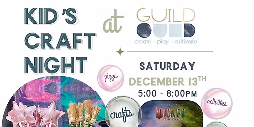 Kid\u2019s Craft Night: \ud83e\ude77\ud83d\udc9aWICKED\ud83d\udc9a\ud83e\ude77