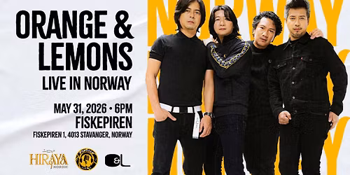 ORANGE & LEMONS Live in STAVANGER