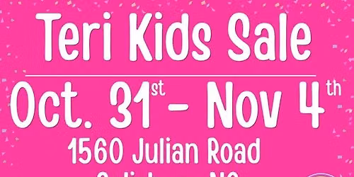 Fall | Winter 2026 Teri Kidz Consignment Sale