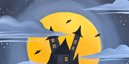Spooky House Paint Night