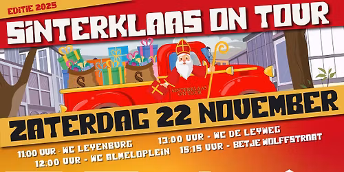 Sinterklaas on tour 2025