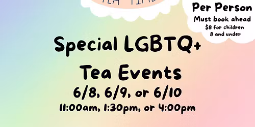 Pride Par-Tea at The Clove Cafe