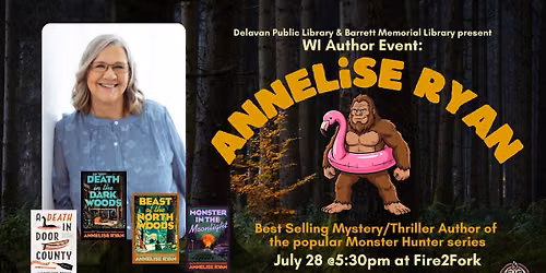 Author Event: Annelise Ryan, Best Selling Mystery\/Thriller Author