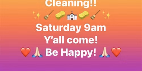 P4 Cleans the Church House!