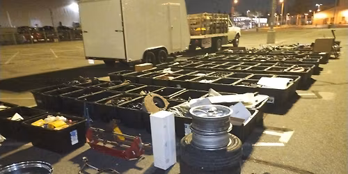 air cooled VW parts garage sale