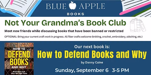 Not Your Grandma's Book Club - September Gathering