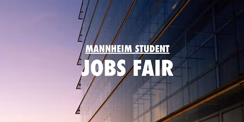 Mannheim Student Jobs Fair