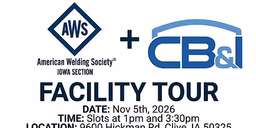 AWS Iowa Section Tour with CB&I