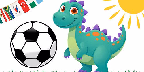 World Cup Dino Jumbo Soccer Ball Challenge