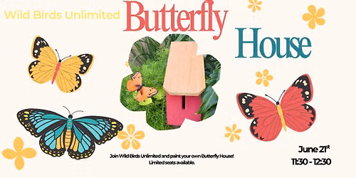 Paint a Butterfly House