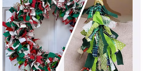 Make a Rag Wreath or Tree