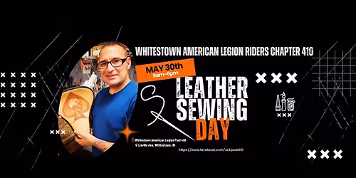 Whitestown American Legion Riders Chapter 410: Leather Sewing Day