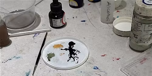 Fun an Engaging Reverse Glass Painting Workshop