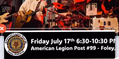 American Legion Post 99 in Foley presents The FreeRadicals