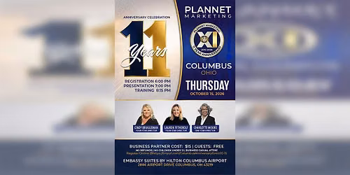 PlanNet Marketing Columbus 11th Year Anniversary Meeting