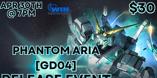 WCG Gundam GD04 Release Event! Apr 30th