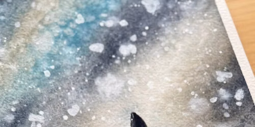 Curious Fox in the Snow Watercolour Workshop with Rita Gould 
