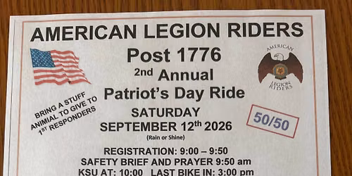 Patriot Day Ride