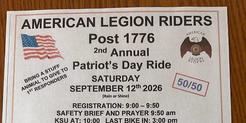 Patriot Day Ride