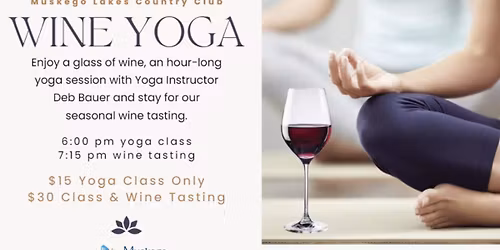 Monthly Wine & Yoga with Deb Bauer