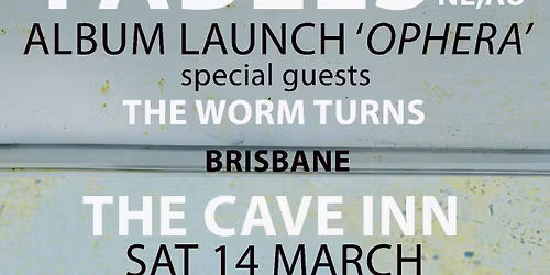 Fabels (Syd) Album launch "Ophera"