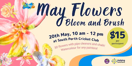 May Flowers: Bloom and Brush | The Artback Studio