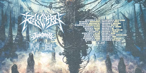 Revocation with Judiciary, Inferi, and Vomit Forth at Radio Room